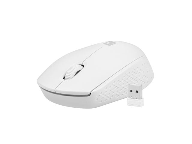 Мишка Natec Stork безжична 1600DPI оптична, бяла