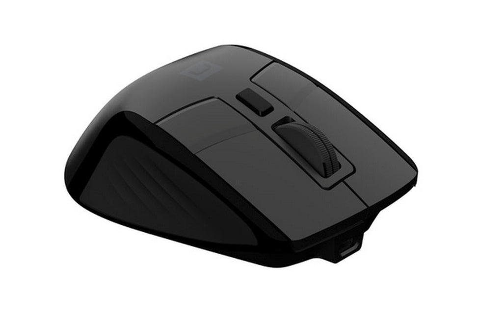 Безжична мишка Natec Jaguar Pro 4000DPI Оптична, безшумна, бързо скролиране, програмируема, черна