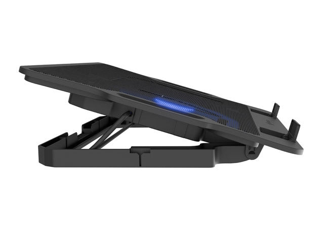 Охлаждаща подложка за лаптоп Natec Dipper 2 12,1-17,3'' вентилатор, LED светлина, 2 USB