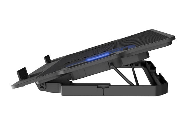 Охлаждаща подложка за лаптоп Natec Dipper 2 12,1-17,3'' вентилатор, LED светлина, 2 USB