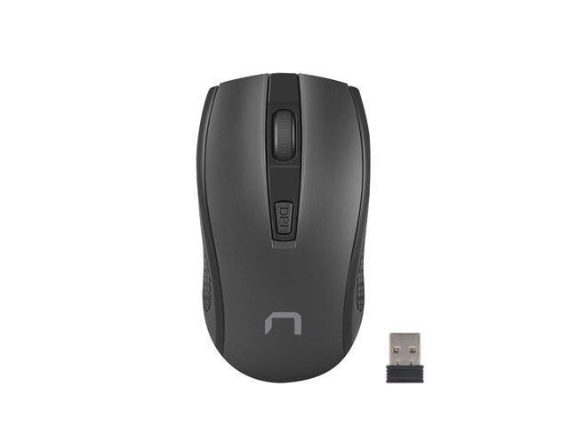 Чанта за лаптоп Natec WALLROO 2 15.6" с безжична мишка Черна