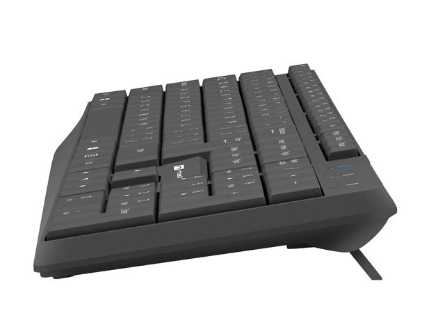 Комплект Natec 2 в 1 клавиатура Black Squid + безжична мишка US Layout