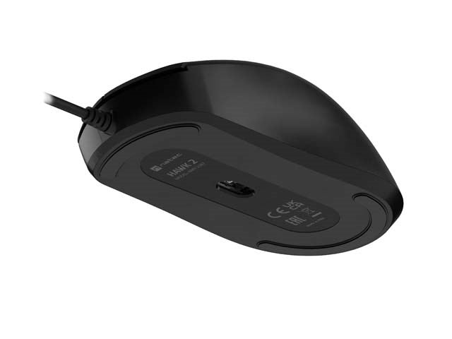 NATEC MOUSE HAWK 2 2400 DPI ЛАЗЕРНА МИШКА ЧЕРНА