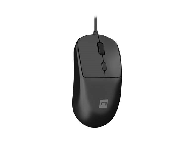 NATEC MOUSE HAWK 2 2400 DPI ЛАЗЕРНА МИШКА ЧЕРНА