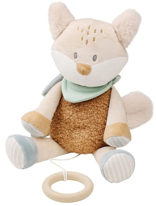Музикална играчка Nattou - Лисица Flo, 24 cm