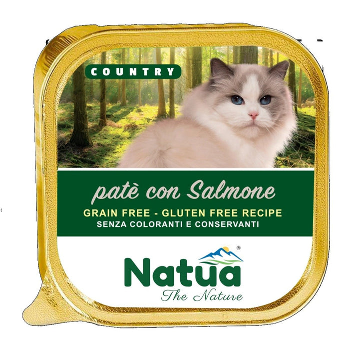 NATUA Country Salmon - мокра храна за котки - 100 г