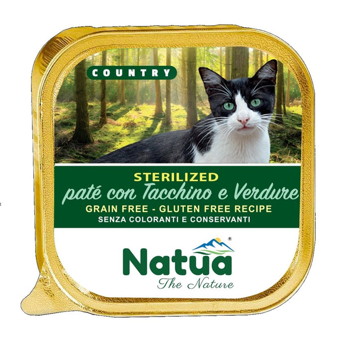 NATUA Country Sterilised Pueck with Vegetables - мокра храна за котки - 100 г
