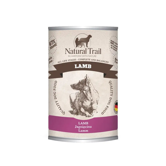 NATURAL TRAIL Lamb - мокра храна за кучета - 400гр