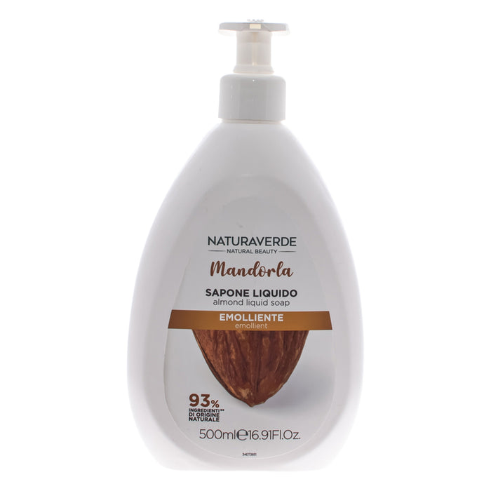 ТЕЧЕН САПУН СЛАДЪК БАДЕМ 500 ML NATURAVERDE