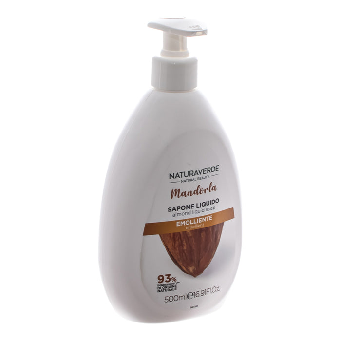 ТЕЧЕН САПУН СЛАДЪК БАДЕМ 500 ML NATURAVERDE
