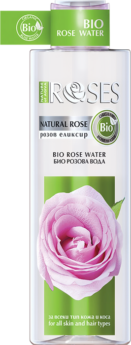 Био розова вода Natural Rose, 200 ml