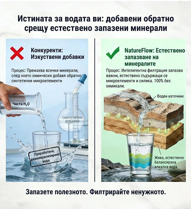 Филтър за вода NatureFlow - Pre-RO, за F40