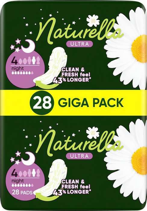 Дамски превръзки Ultra Clean & Fresh, 28 бр