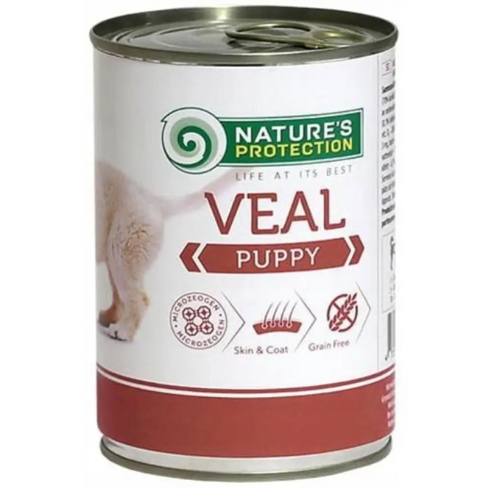 NATURE’S PROTECTION Puppy Veal - мокра храна за кученца
