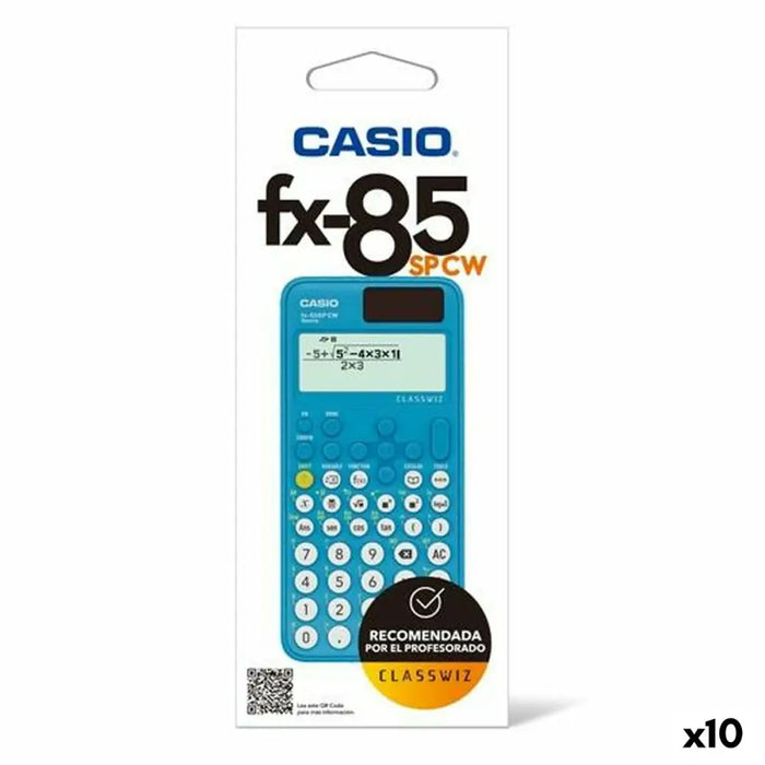 Научен Калкулатор Casio FX-85SPCW Син (10 броя)