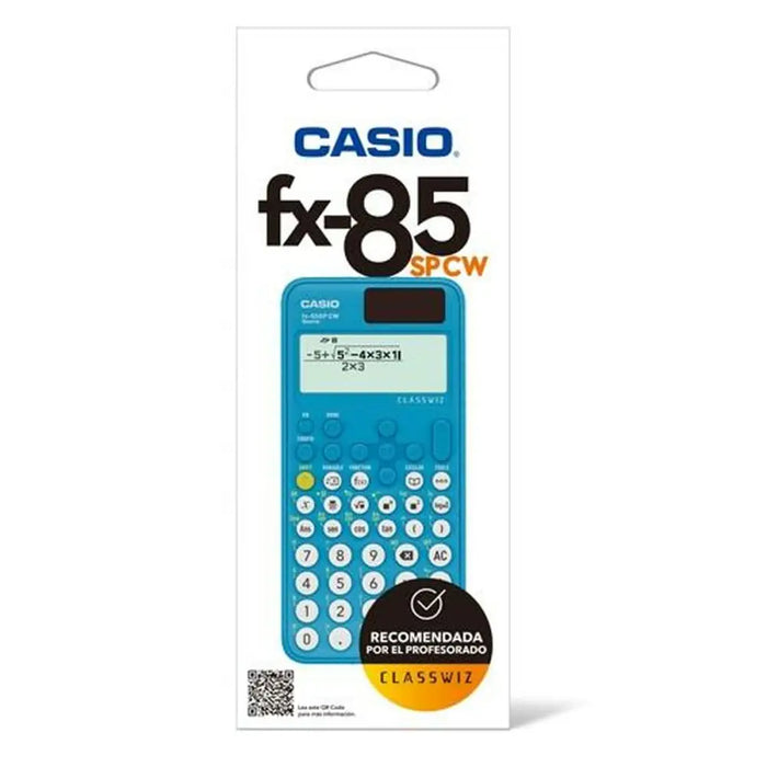 Научен Калкулатор Casio FX-85SPCW Син (10 броя)