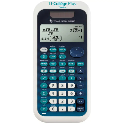 Научен Калкулатор Texas Instruments TI College Plus Син