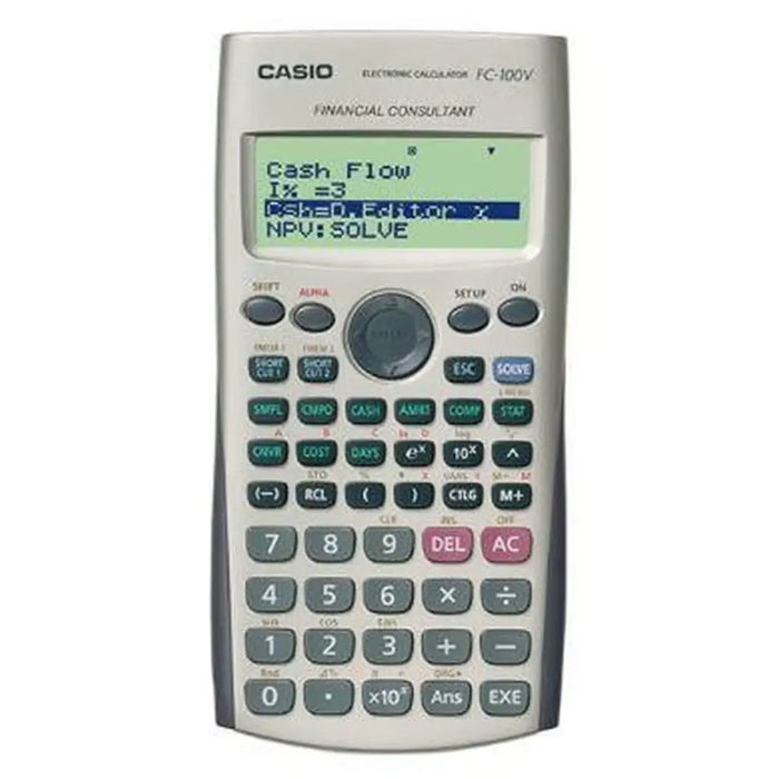 Научен Калкулатор Casio FC-100V Сив (10 броя)