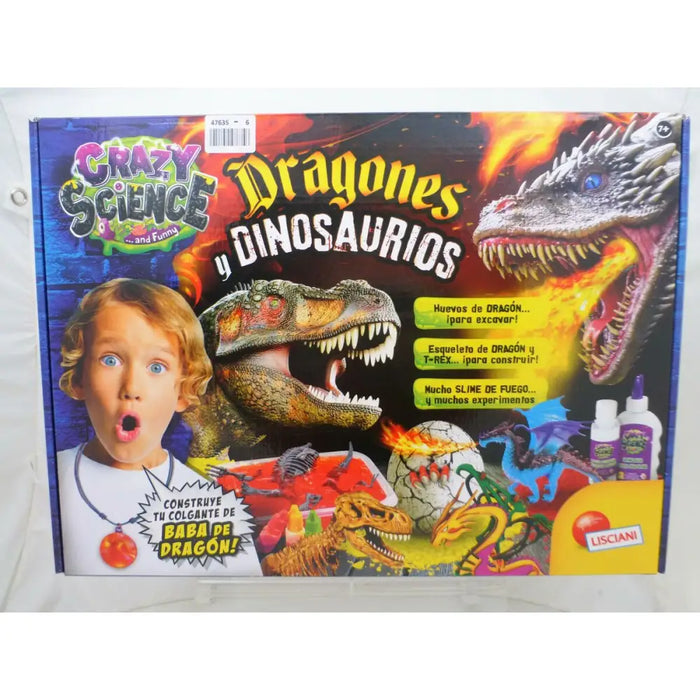 Научна Игра Lisciani Giochi Dragones y dinosaurios ES (6