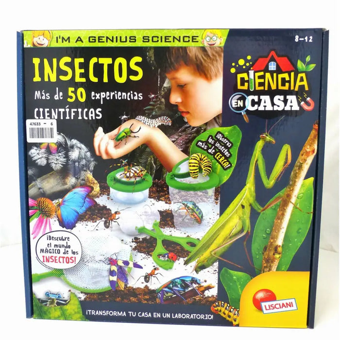 Научна Игра Lisciani Giochi Insectos ES (6 броя)