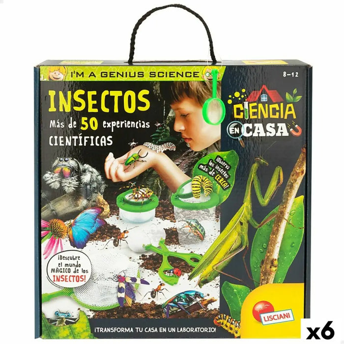 Научна Игра Lisciani Giochi Insectos ES (6 броя)