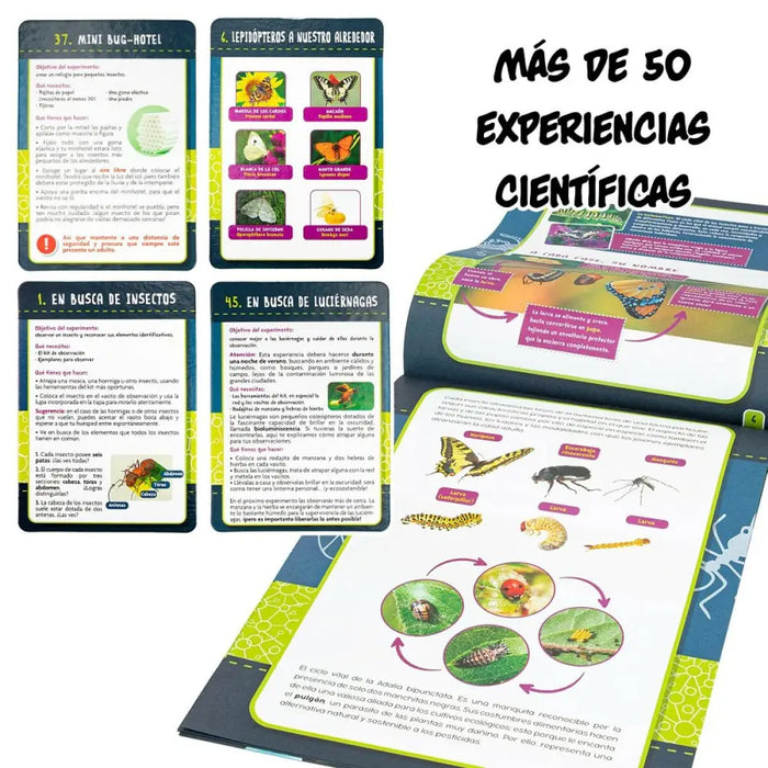 Научна Игра Lisciani Giochi Insectos ES (6 броя)