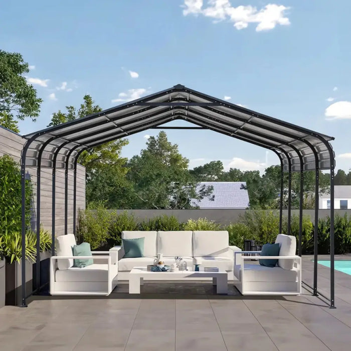 НАВЕС ЗА АВТОМОБИЛ 360X600X265CM HD HD-10713