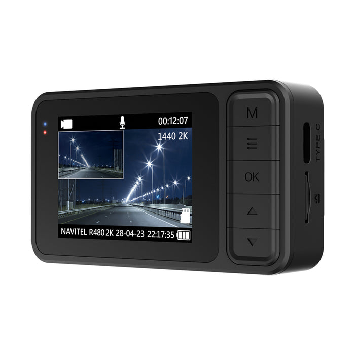 Видеорегистратор NAVITEL R480 2K 2.0 ", 2K 2560x1440, 160 °