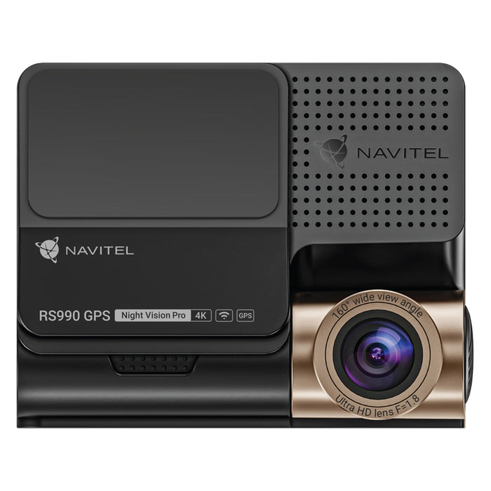 Видеорегистратор NAVITEL RS990 3.0 ", 3840 x 2160, 160°, GPS, WI-FI