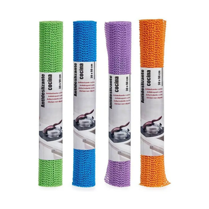 Не се плъзга Kinvara Син Зелен Оранжев Гума 30 x 90 cm