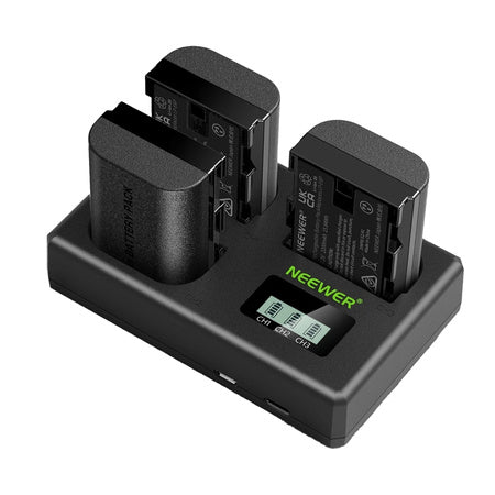 Комплект от 3 резервни батерии за фотоапарати Canon: NEEWER LP-E6NH