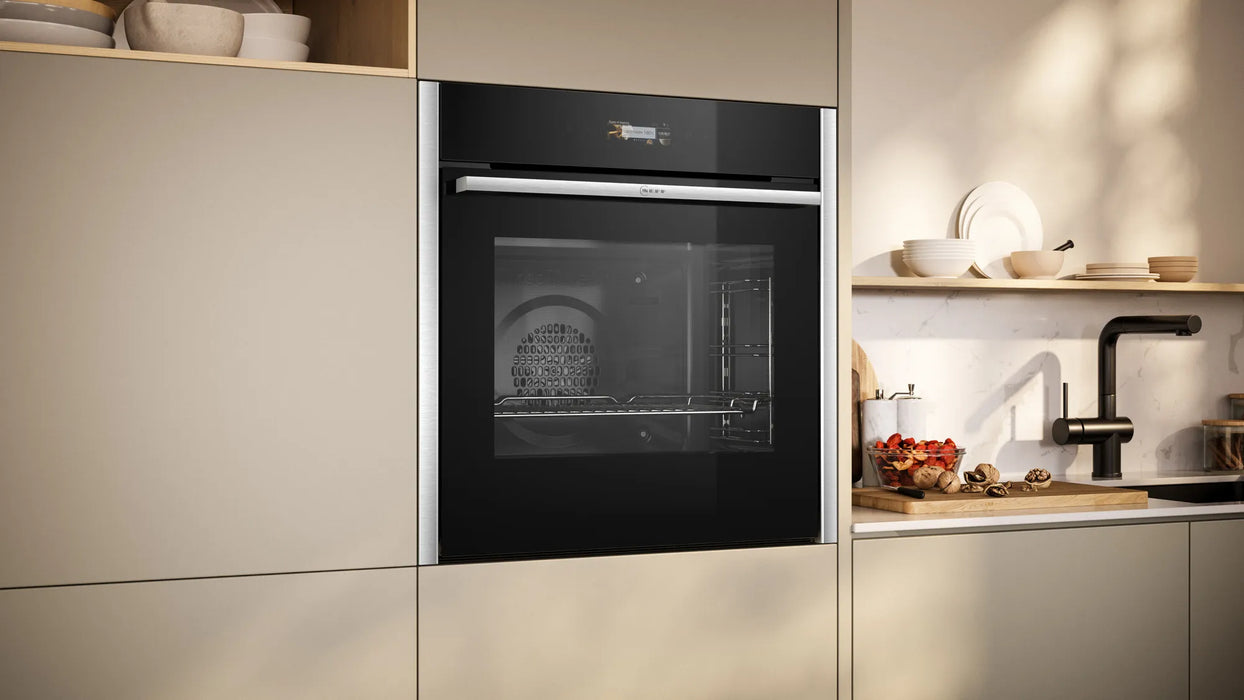 Фурна за вграждане NEFF B24CR71N0, N 70, 71 л, Пиролиза + Easy Clean