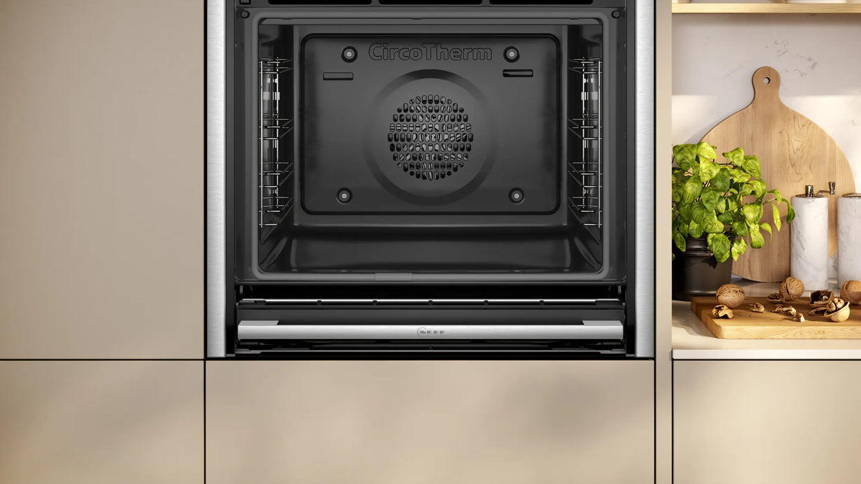 Фурна за вграждане NEFF B54CR71N0, N 70, 71 л, Пиролиза, Slide&Hide
