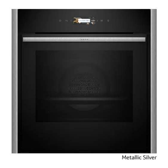 Фурна за вграждане NEFF B59CR7KY0, N 70, 71 л, Пиролиза, Slide&Hide, Flex Design