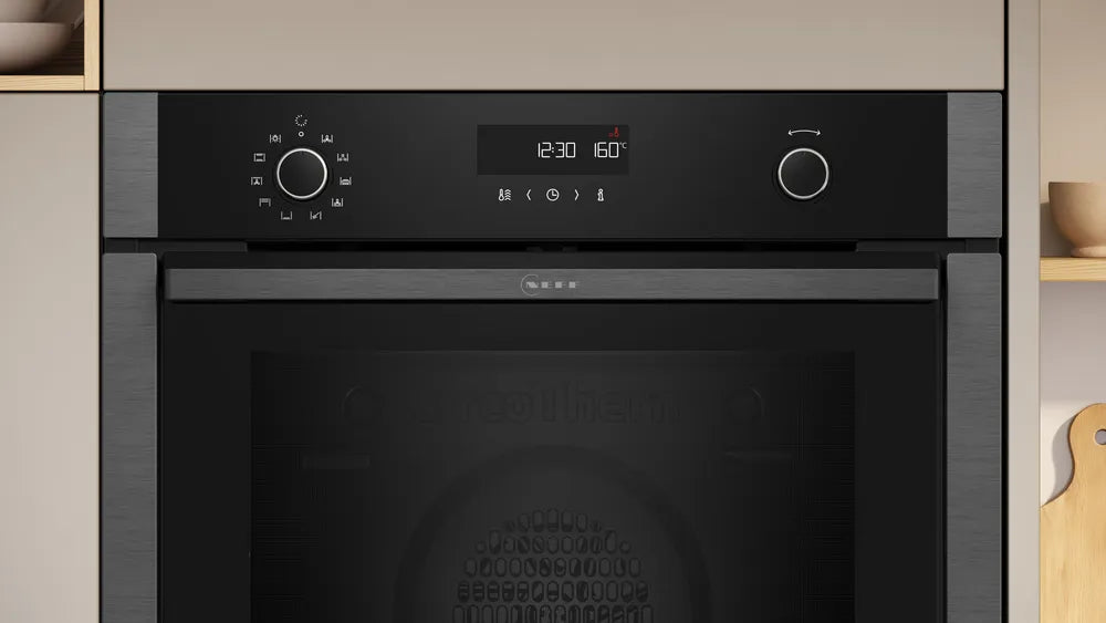 Фурна за вграждане NEFF B5ACH7AG3, N 50, 71 л, Пиролиза, Slide&Hide