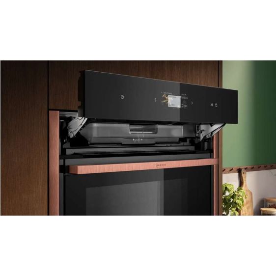 Парна фурна за вграждане NEFF B69FS3CY0, N 90, 71 л, Slide&Hide