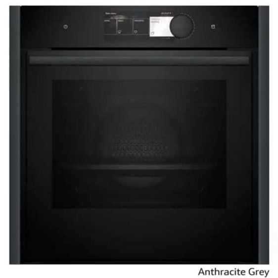 Парна фурна за вграждане NEFF B69VY7MY0, N 90, 71 л, Пиролиза, Slide&Hide, Flex Design