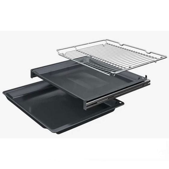 Парна фурна за вграждане NEFF B69VY7MY0, N 90, 71 л, Пиролиза, Slide&Hide, Flex Design