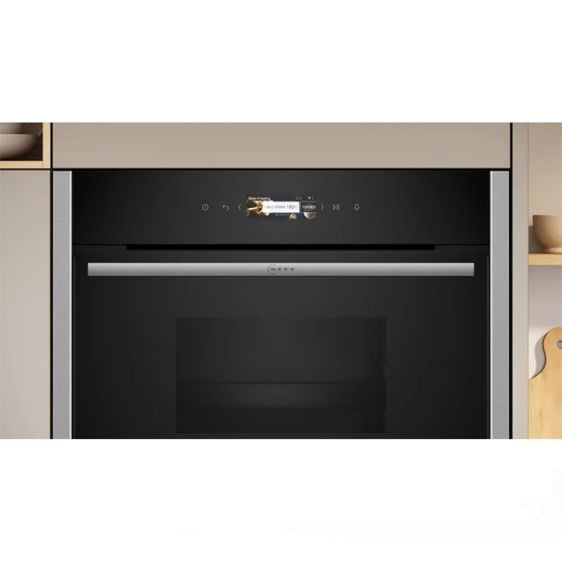 Компактна парна фурна за вграждане NEFF C24DR1XN0, 38 л
