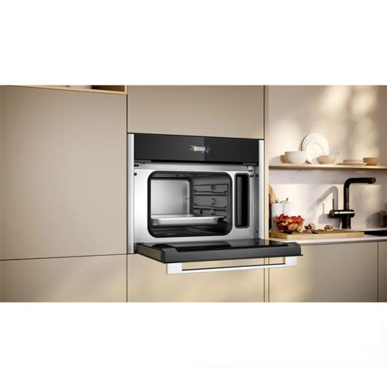 Компактна парна фурна за вграждане NEFF C24DR1XN0, 38 л