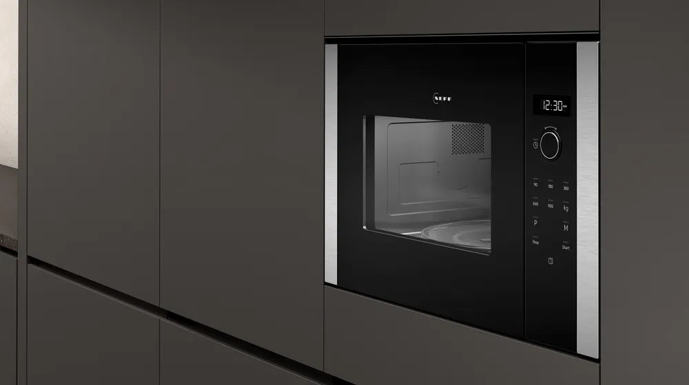 Микровълнова за вграждане NEFF HLAWD53N1F, N 50, 25 л, Easy Clean