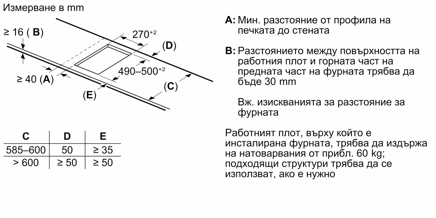 Плот за вграждане NEFF T63TDX1L0