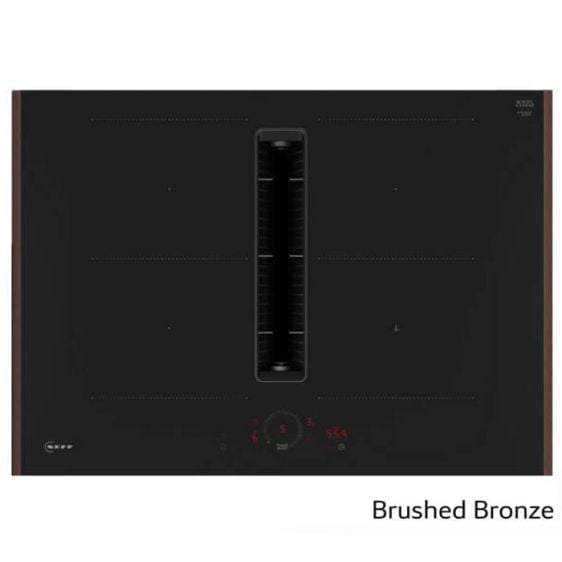 Индукционен плот с вградена вентилация NEFF V57YHQ4C0 70 cm Flex Design