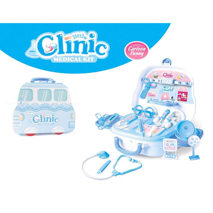 Yifeng Чичо Доктор в Куфарче на Колела Little Clinic Синьо