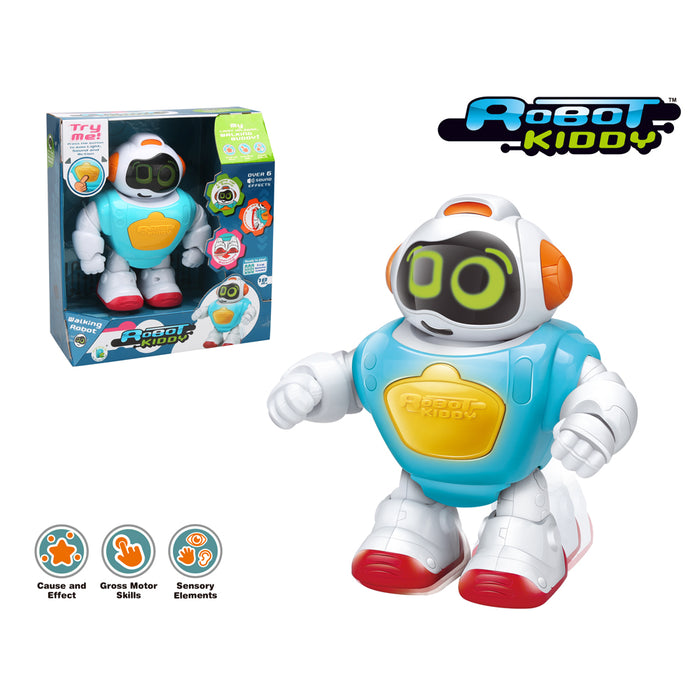 Kiddy Робот B/O със светлини и звуци