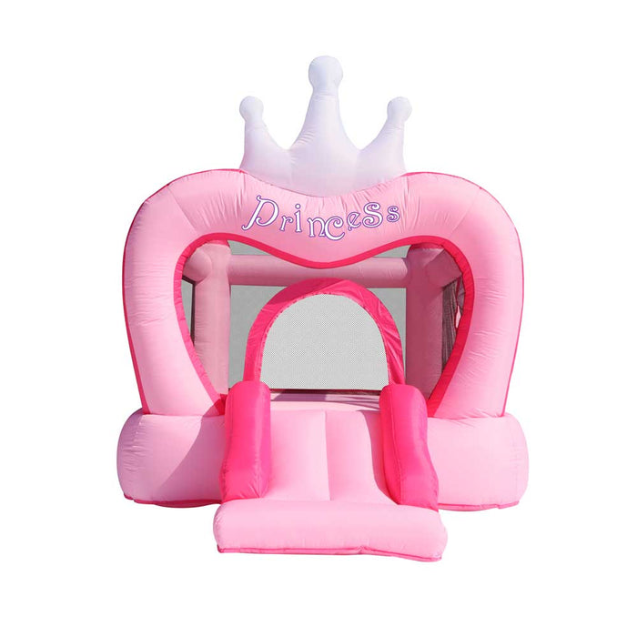 HAPPY HOP Батут замък Princess с пързалка 285x210x220
