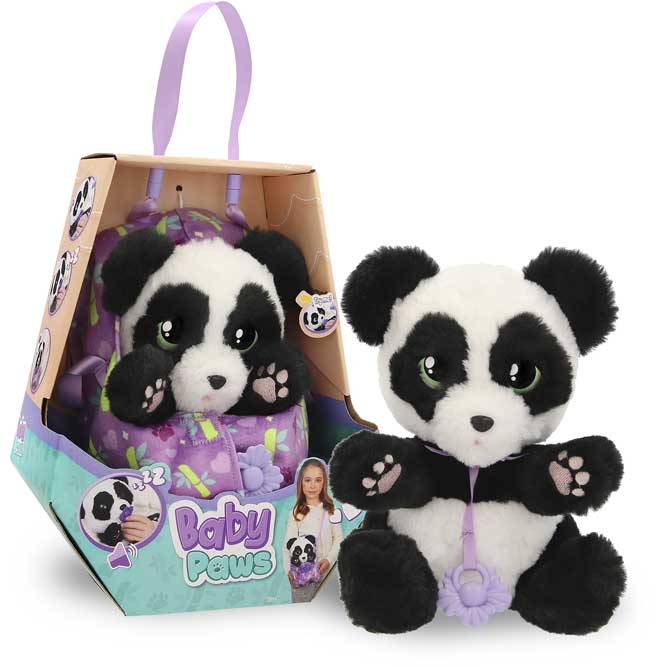 IMC Интерактивно Бебе Панда/Тигърче Baby Paws