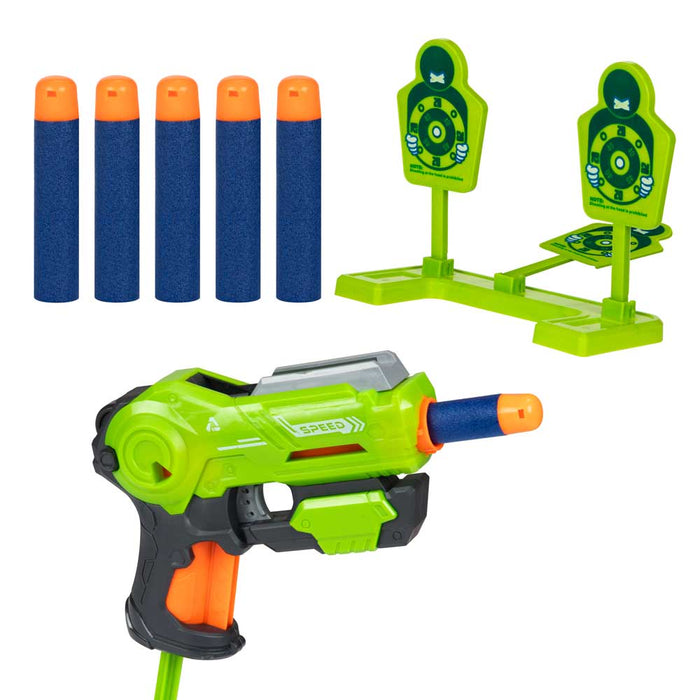 TToys Пистолет с Меки Стрели и Мишена