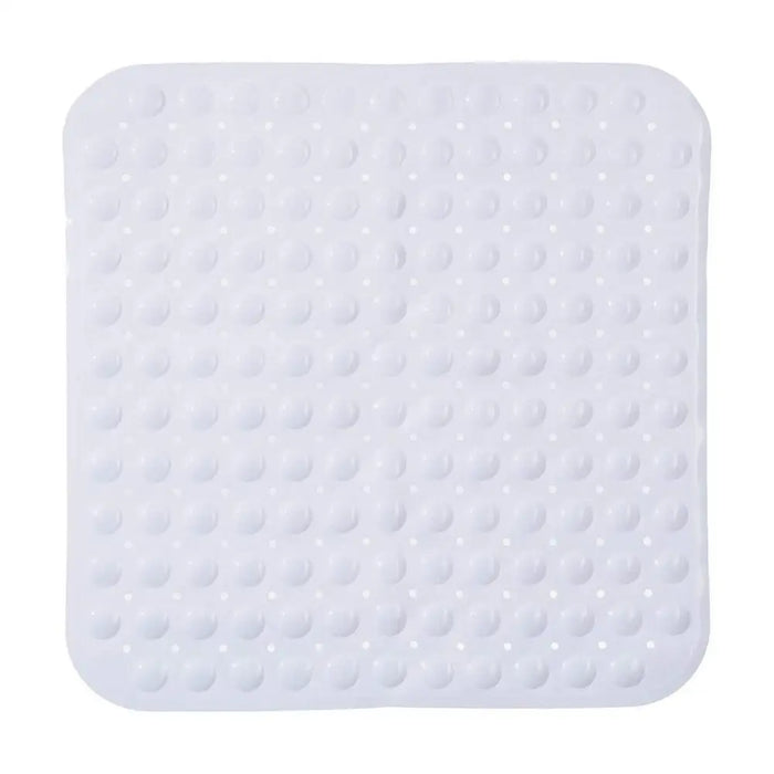 Нехлъзгаща се постелка за душ 5five Бял PVC (55 x 55 cm)
