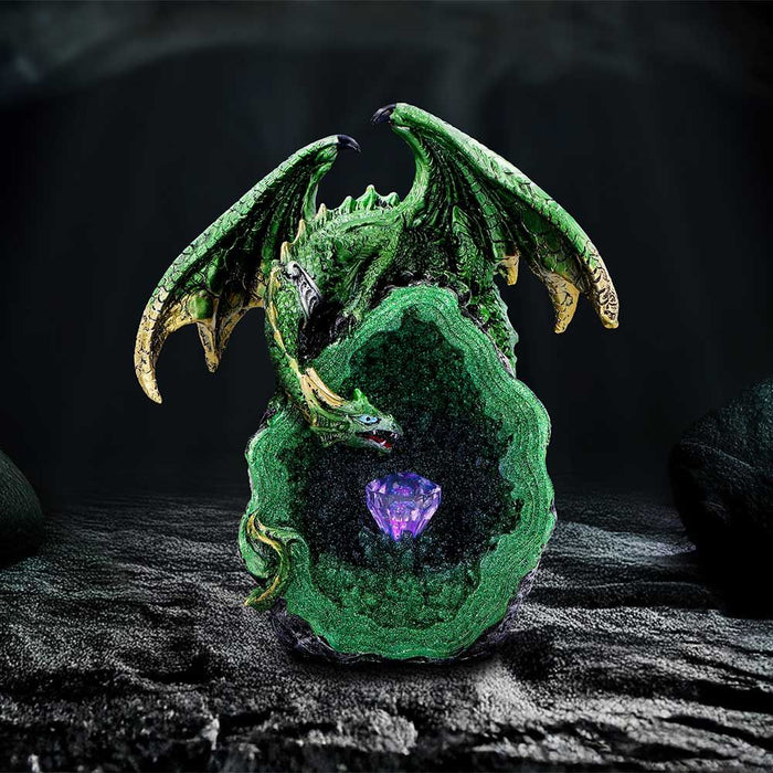 Статуетка Nemesis Now Fantasy: Dragons - Emerald Overseer, 18 cm